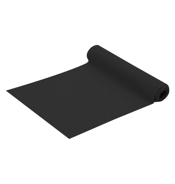 Chemin de table noir uni 5m