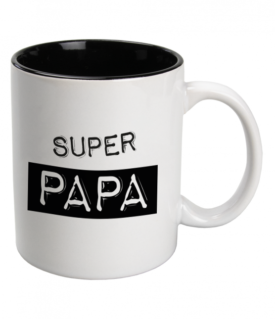 Tasse Dearest Daddy en céramique blanche Dearest Daddy 12cm