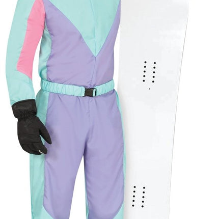 Blauw Paarse Skipak Heren - Partywinkel - 8434077841747