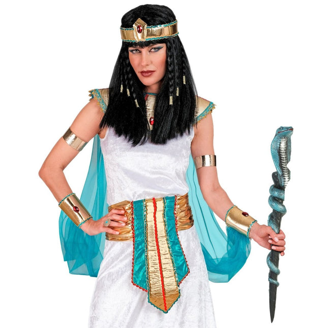 Blauw Zilveren Scepter 64cm van Widmann koop je bij Partywinkel