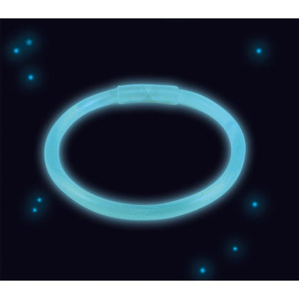 Blauwe Armband Glow In The Dark 20cm van Riethmueller koop je bij Partywinkel