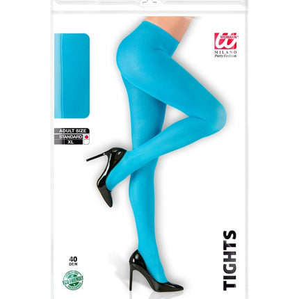 Blauwe Panty Dames van Widmann koop je bij Partywinkel