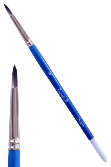 Blauwe Schmink Penseel Flower Nr.6 van Superstar koop je bij Partywinkel