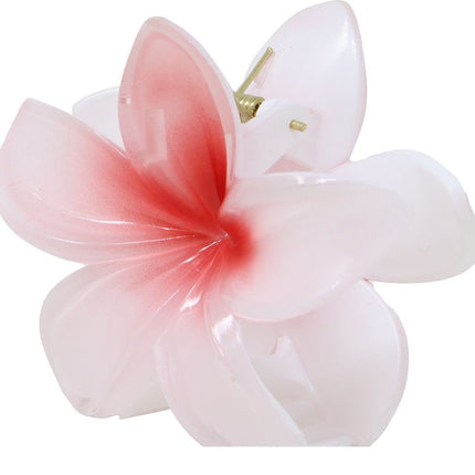 Bloem Haarclip Wit Rood - Partywinkel - 8434077272497