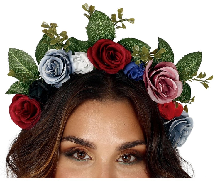 Bloemen Haarband Blaadjes van Fiestas Guirca koop je bij Partywinkel