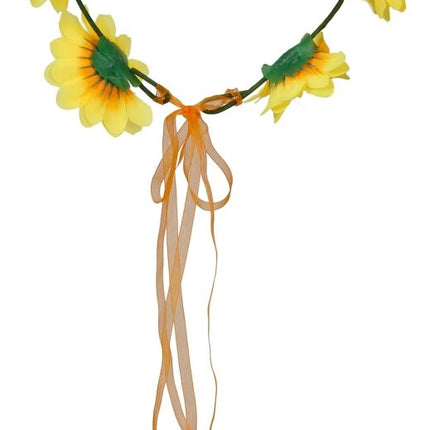Bloemen Haarband Geel van Fiestas Guirca koop je bij Partywinkel
