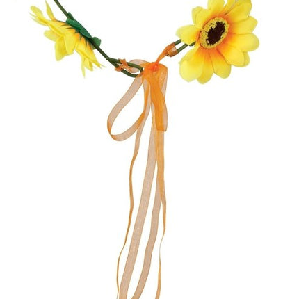 Bloemen Haarband Geel van Fiestas Guirca koop je bij Partywinkel