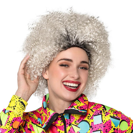 Blonde Pruik Eighties van Boland koop je bij Partywinkel