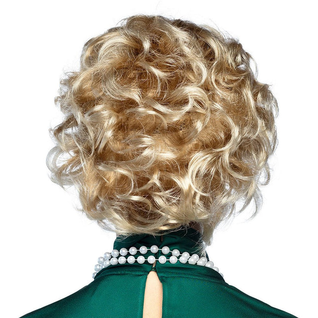 Blonde Pruik Kort van Boland koop je bij Partywinkel