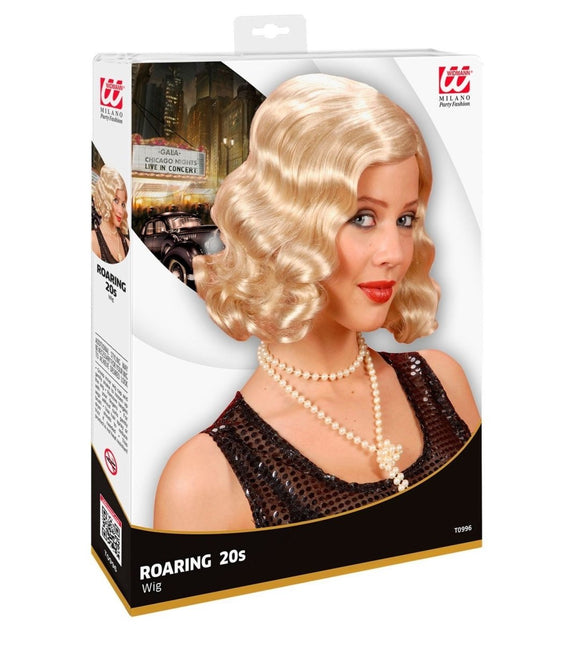 Blonde Pruik Roaring 20'S van Widmann koop je bij Partywinkel