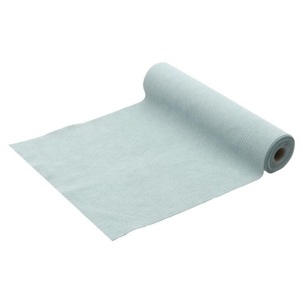 Chemin de table bleu clair 3m