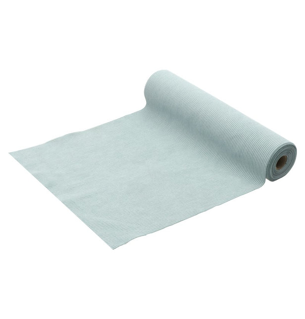 Chemin de table bleu clair 3m