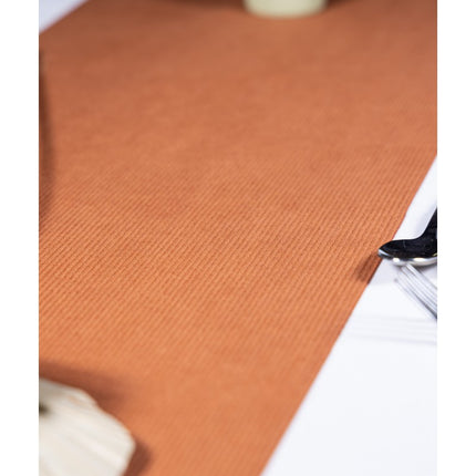 Chemin de table orange 3m