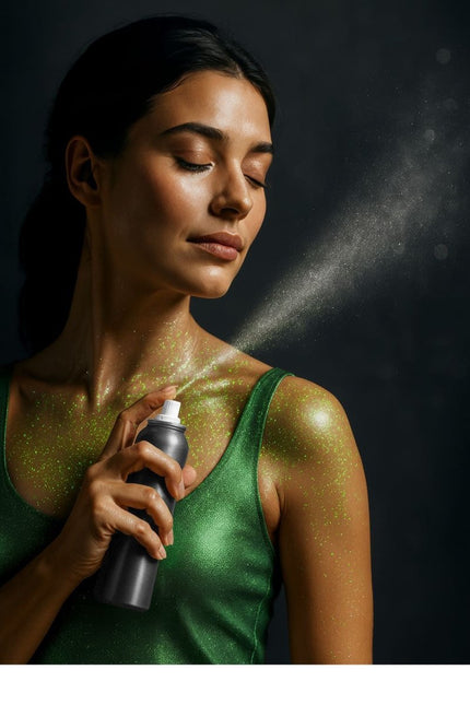 Body Spray Groen 75ml van Fiestas Guirca koop je bij Partywinkel