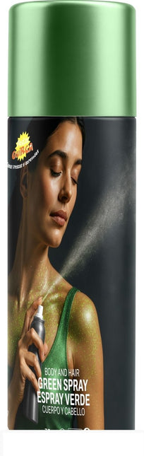 Body Spray Groen 75ml van Fiestas Guirca koop je bij Partywinkel