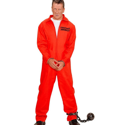 Boevenpak Rood County Jail Heren van Widmann koop je bij Partywinkel