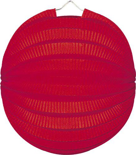 Boule pion rouge 23cm