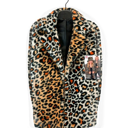 Bontjas Pluche Dames Luipaard van Widmann koop je bij Partywinkel