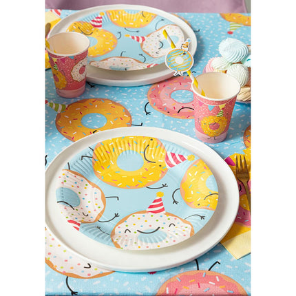 Borden Donut 23cm 8st van Boland koop je bij Partywinkel