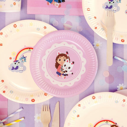 Borden Gabby's Dollhouse, 18 cm van Partydeco koop je bij Partywinkel