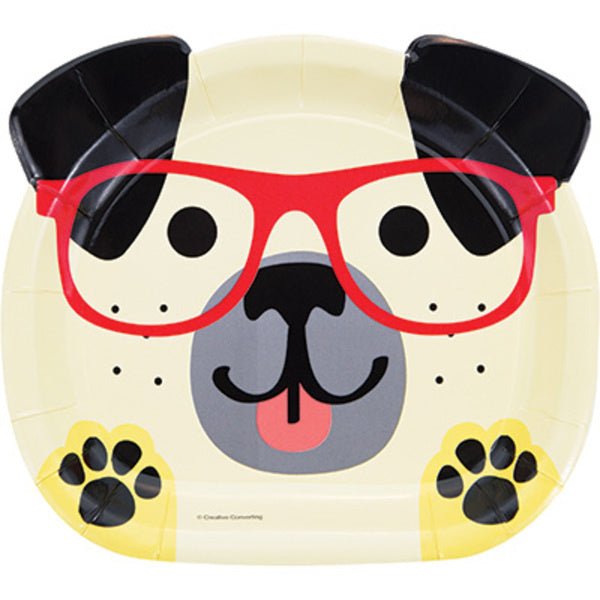 Borden Honden 20cm 8st van Creative Converting koop je bij Partywinkel