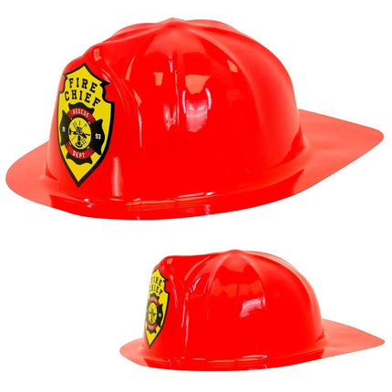 Brandweer Helm Rood Fire Chief van Widmann koop je bij Partywinkel