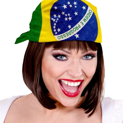 Brazilie Bandana van Widmann koop je bij Partywinkel