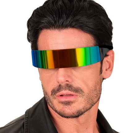 Bril Spiegelglas Regenboog van Widmann koop je bij Partywinkel