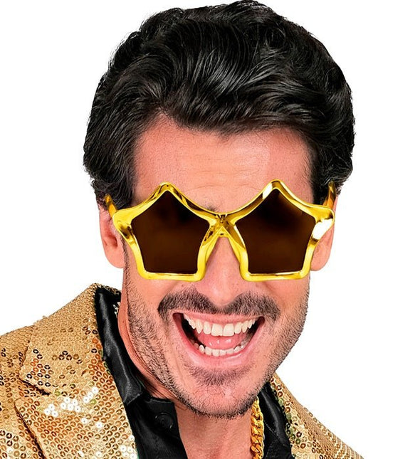BRIL STERREN GOUD van Widmann koop je bij Partywinkel