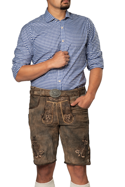 Lederhose Marron Court Brixen