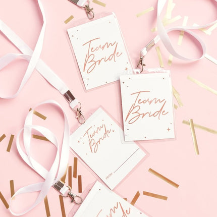 Bruiloft Badge 12,5cm van Partydeco koop je bij Partywinkel