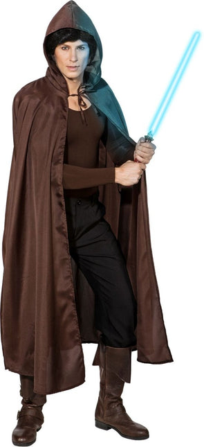 Bruine Cape Met Capuchon van Orlob koop je bij Partywinkel