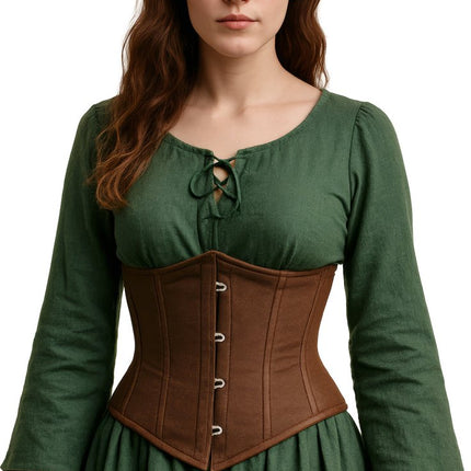 Bruine Corset Dames Piraat van Fiestas Guirca koop je bij Partywinkel