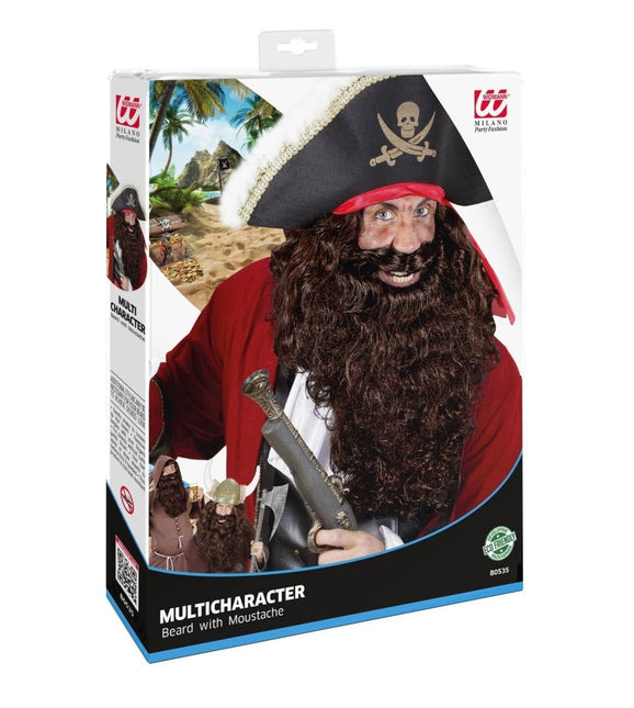 Bruine Nep Baard Lang van Widmann koop je bij Partywinkel