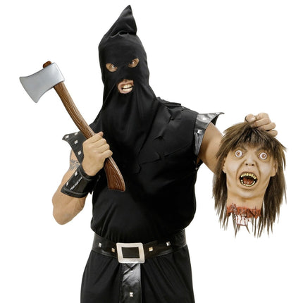 Bruine Nep Bijl Hout 60cm van Widmann koop je bij Partywinkel