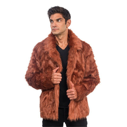 Bruine Nepbontjas – Unisex van CHAKS koop je bij Partywinkel