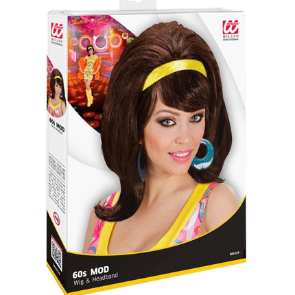 Bruine Pruik Modieus van Widmann koop je bij Partywinkel