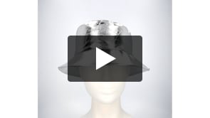 Bucket hat Glimmer zilver van Boland koop je bij Partywinkel