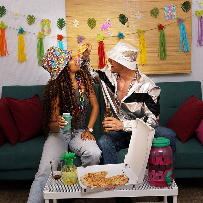 Bucket hat Rave pop art van Boland koop je bij Partywinkel