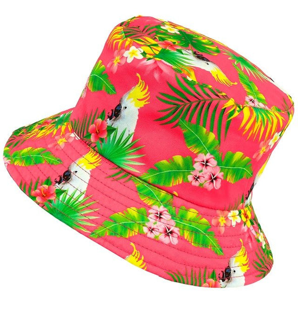 Bucket Hat Zomer Party Roze van Widmann koop je bij Partywinkel