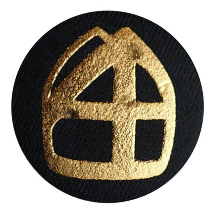 Bouton avec onglet noir