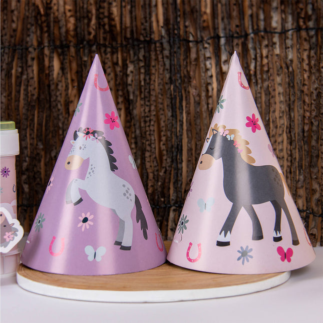 Chapeaux de fête pour chevaux 16cm 6pcs