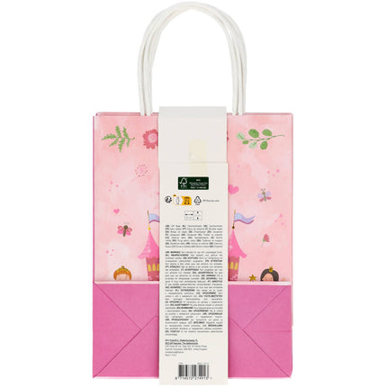 Sacs de fête pour princesses 27cm 6pcs