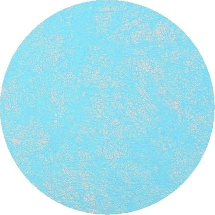 Sets de table bleus ronds 34cm 10pcs