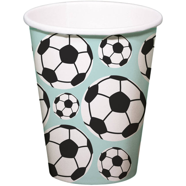 Coupe de football 250ml 8pcs