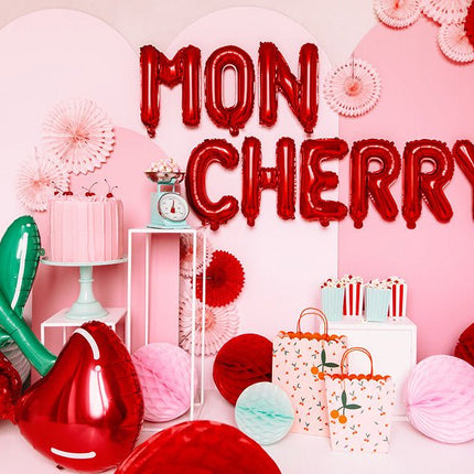 Cadeautasje Kers 32cm van Partydeco koop je bij Partywinkel