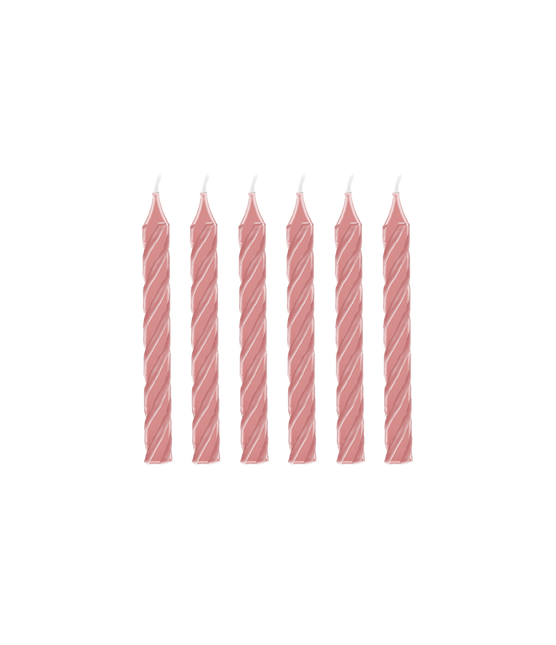 Bougies or rose