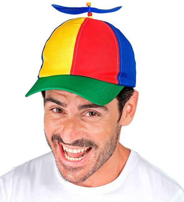 Cap met helicopter propeller van Widmann koop je bij Partywinkel
