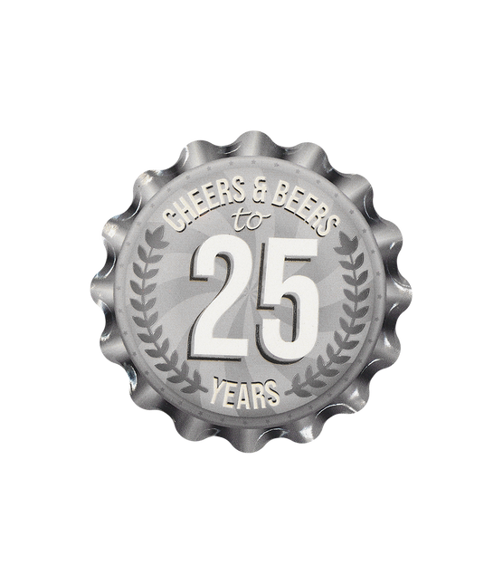 Sous-verres 25 ans 11cm