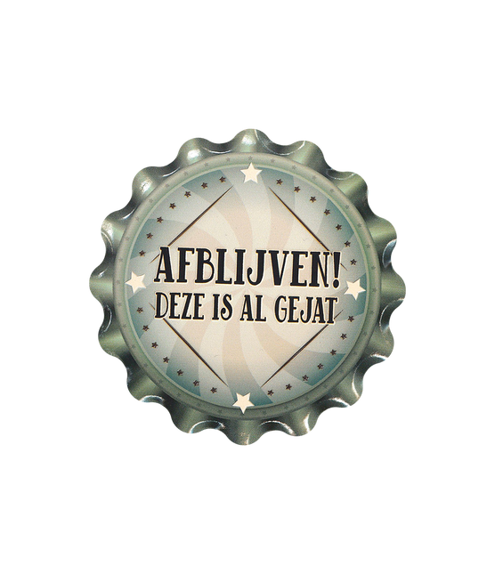 Sous-verres verts Keep Off ! 11cm